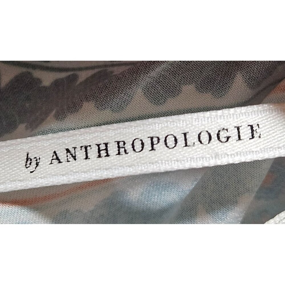 Anthropologie Split Halter Swim Cover Up Maxi Top With Boho Pattern - Picture 7 of 15